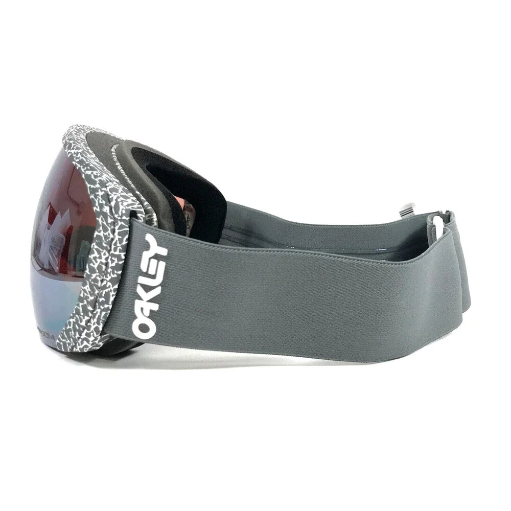 Oakley Snow Goggles Flight Path L OO7110-5500 Grey Terrain with Prizm Sage Gold